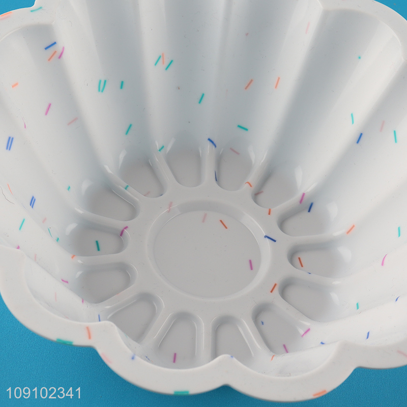 Hot Selling Flower Shape Silicone Cake Mold Reusable Non-Stick Baking Tools