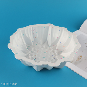 High Quality Flower Shape Silicone Cake Mold for Baking Cake Pies Jello