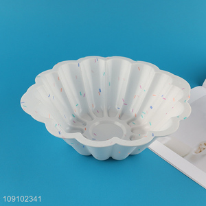 Hot Selling Flower Shape Silicone Cake Mold Reusable Non-Stick Baking Tools