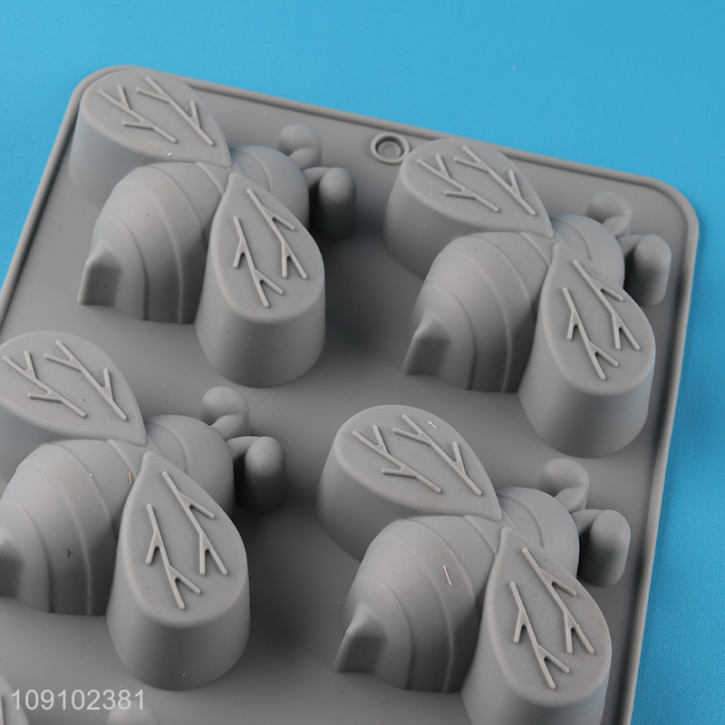 China Imports 6-Cavity Bumble Bee Silicone Cake Molds for Chocolate Candy