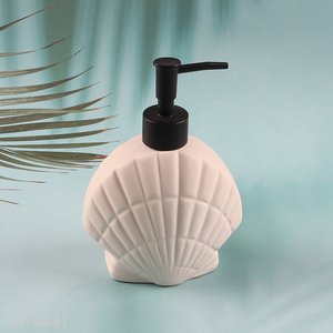New arrival home hotel ceramic bathroom accessories liquid soap dispenser