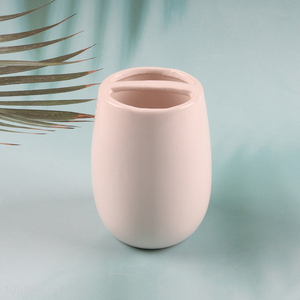 Good quality ceramic bathroom accessories home toothbrush holder for sale