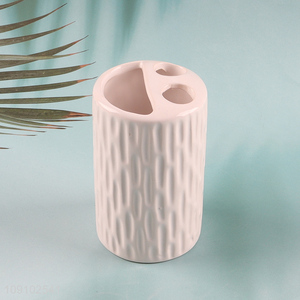 Online wholesale ceramic household bathroom accessories toothbrush holder