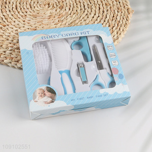 Hot selling bpa free baby care kit baby nail clipper baby hair comb set