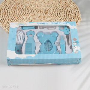 Online wholesale professional bpa free baby care kit with water thermometer