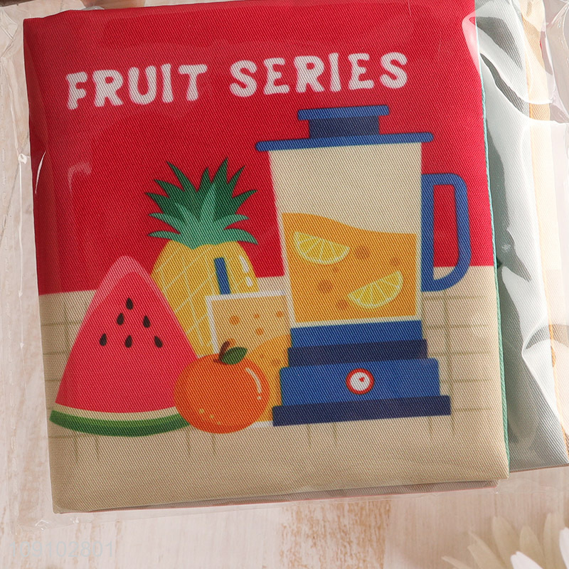 Hot selling fruits series baby cloth book baby early educational toys