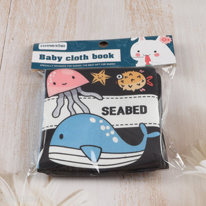 Hot items baby cloth book baby early educational toys for sale