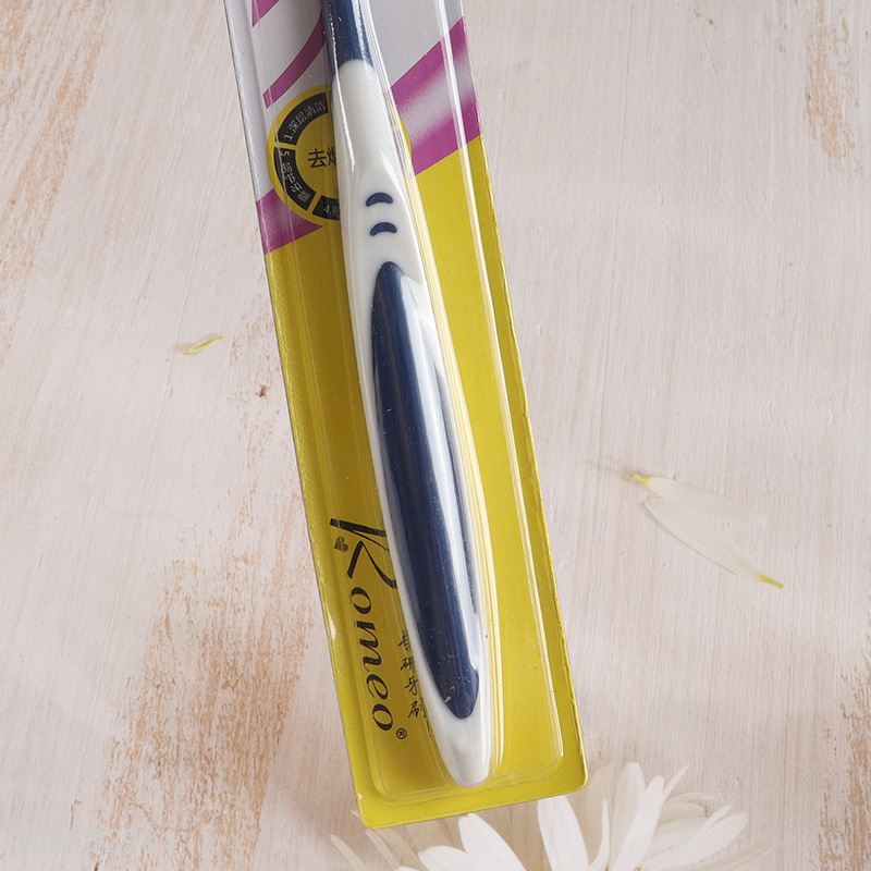 China factory soft bristle oral care toothbrush for adult