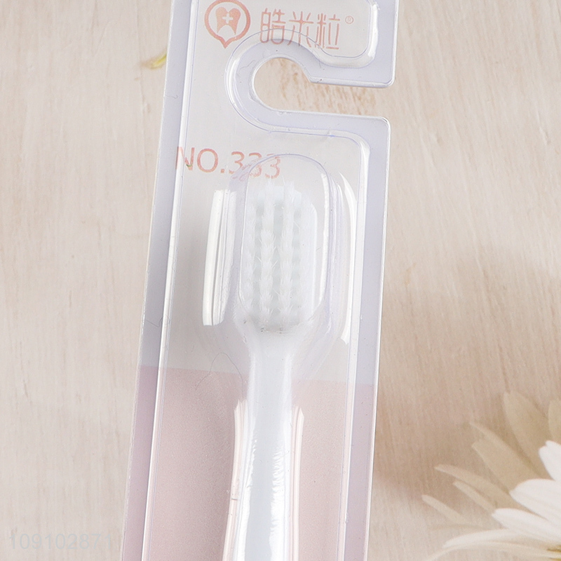 Best selling soft bristle oral care toothbrush for adult