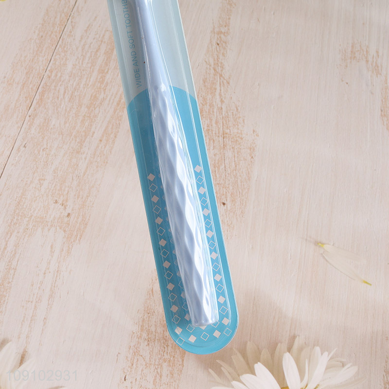 Factory supply adult soft bristle oral care toothbrush for sale