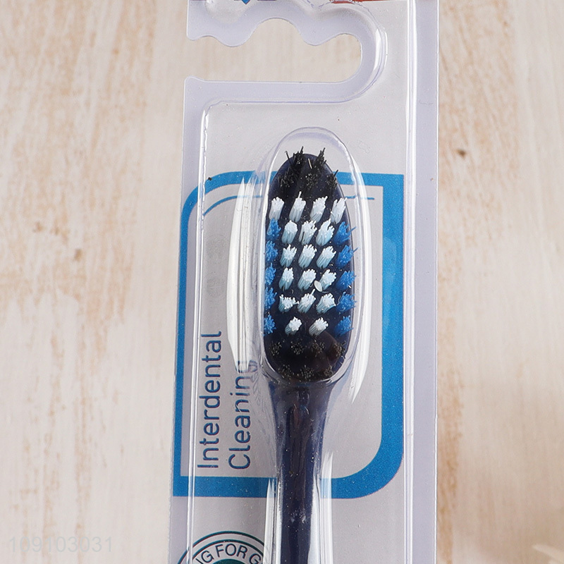 Top quality adult oral care soft bristle toothbrush for teeth cleaning