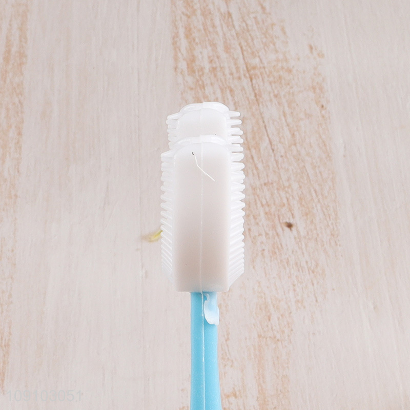 Most popular multicolor u-shaped children toothbrush for teeth cleaning