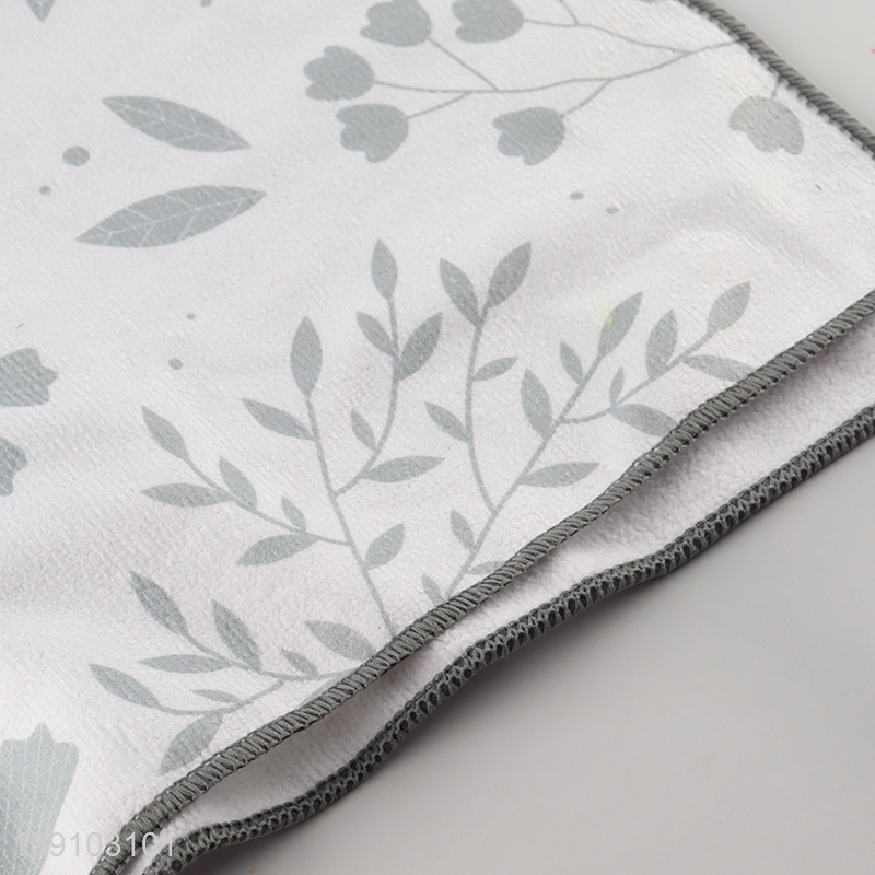 Hot Sale Super Absorbent Microfiber Cleaning Towels Dishwashing Cloths