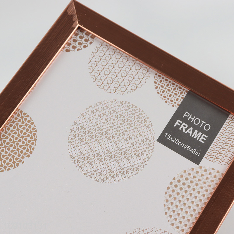 China Imports 4X6 6X8 Inch Plastic Photo Frame for Tabletop Display