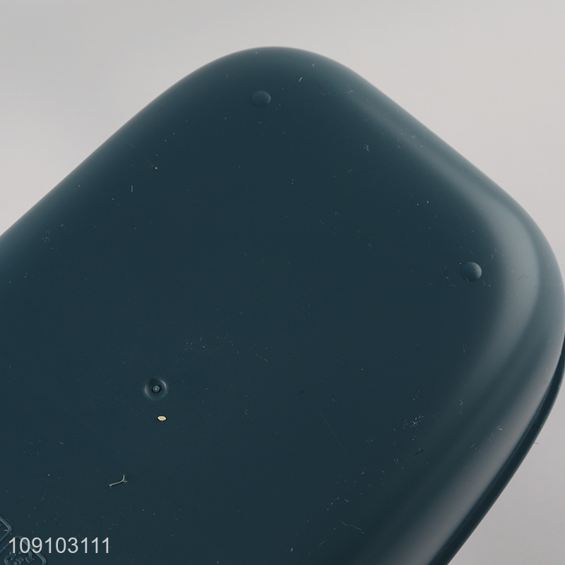 New Arrival 2-Compartment Plastic Bento Lunch Box with Cutlery