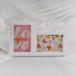 New Product 2 Opening 4X6 Inch Collage Picture Frame Family Photo Frame