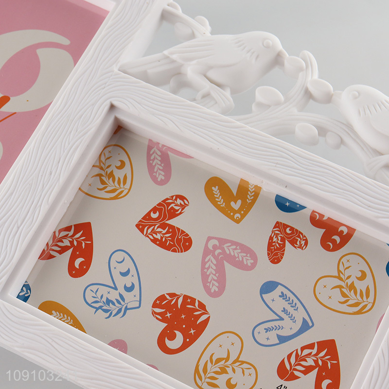 New Product 2 Opening 4X6 Inch Collage Picture Frame Family Photo Frame