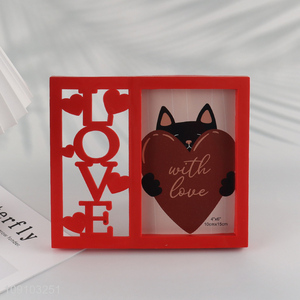 Online Wholesale 4X6 Inch Love Design Photo Frame Wedding Picture Frame