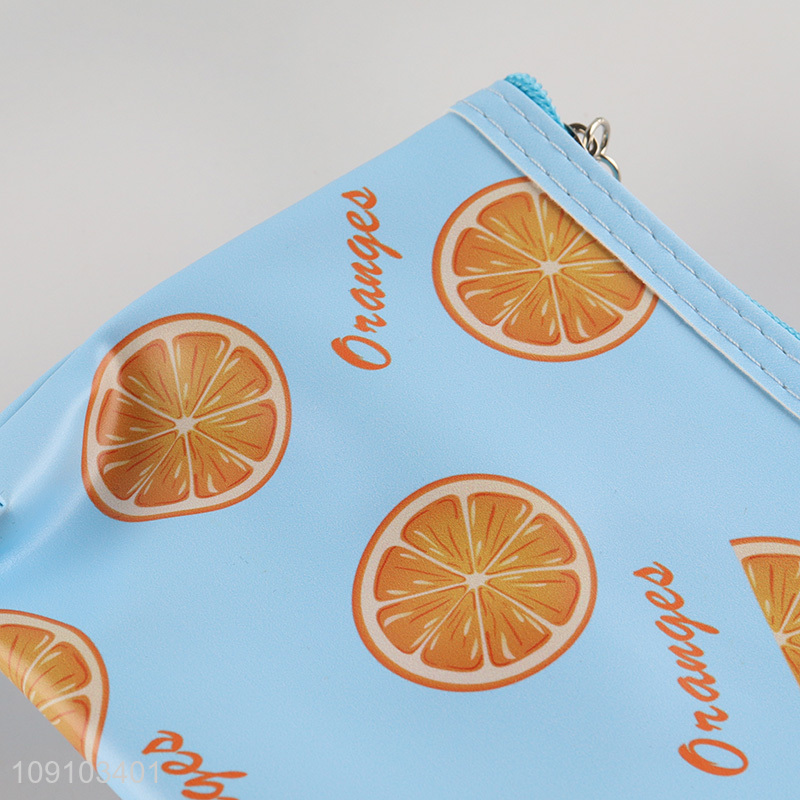 China Imports 2 Pack Portable Waterproof Pu Leather Makeup Bags Set