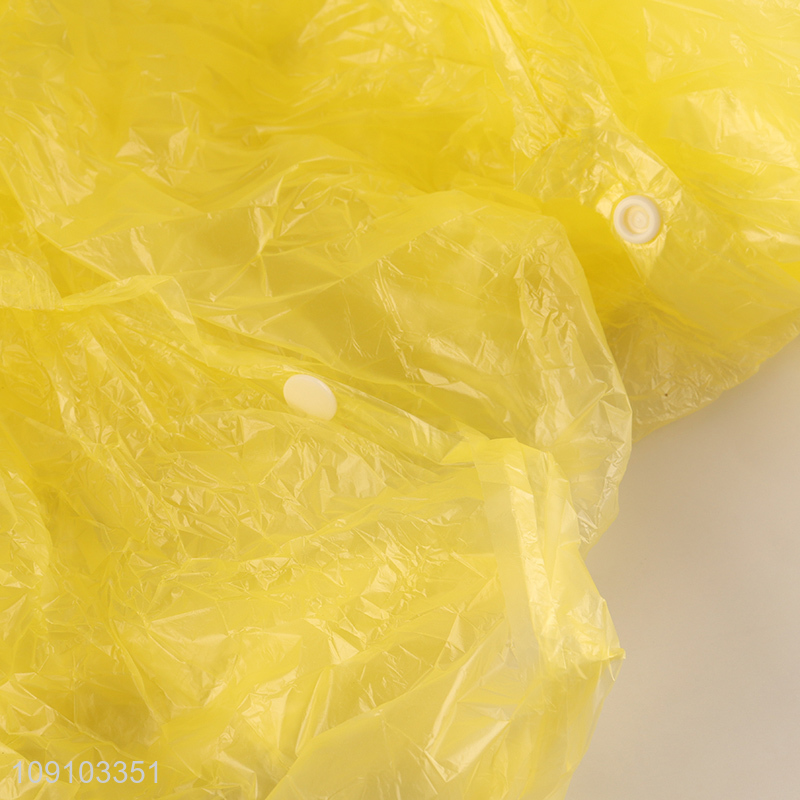 Online Wholesale Disposable Pe Raincoat Rain Ponchos for Kids