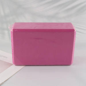 New Product Durable Soft Non-Slip Eva Foam Yoga Block for Stretching