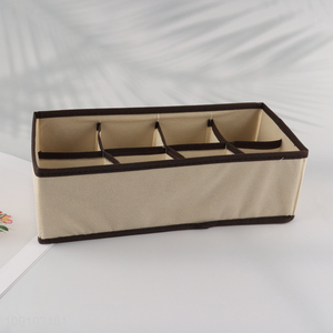 Hot Selling 8-Grid Underwear Storage Box Underwear Sock Drawer Organizer