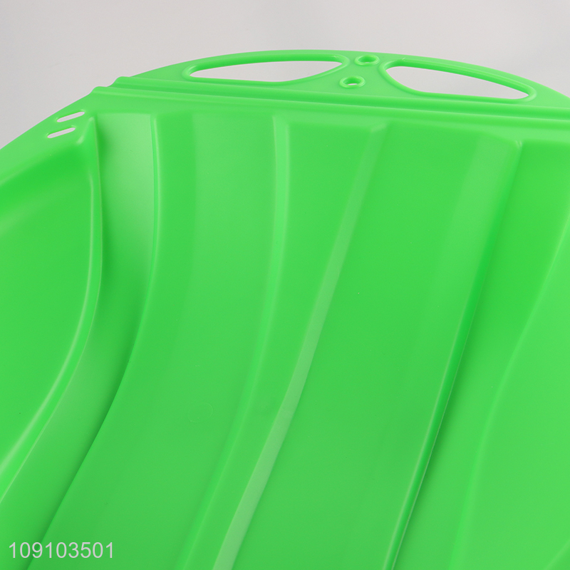 Factory Supply Winter Snow Sled Durable Plastic Sled for Kids Children