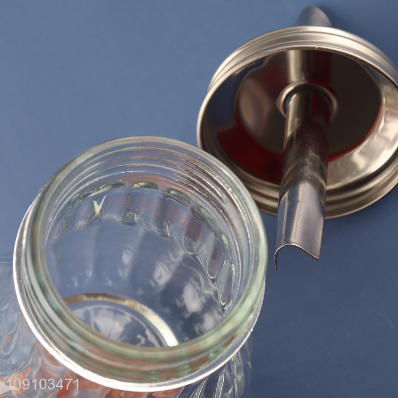 New Arrival Glass Sugar Dispenser Glass Oil Dispenser for Home Restaurant