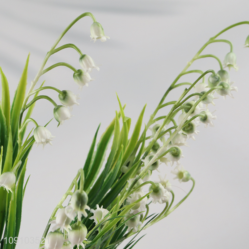 Online Wholesale Artificial Flower Fake Flower Plastic Lily Of The Valley
