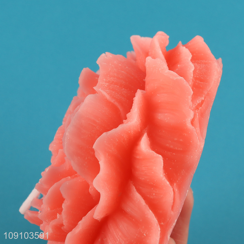 New Product Poney Flower Shaped Scented Candles Novelty Aromatic Candles