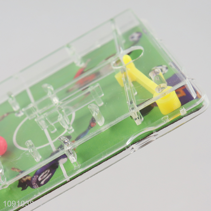 Factory Supply Handheld Mini Football Word Cup Pinball Toy for Kids