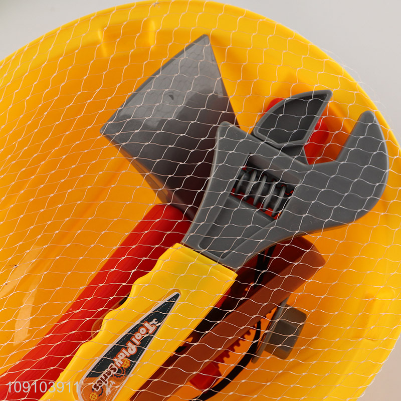 Hot Selling 12 Pieces Engineering Tool Toy Set Pretend Play Construction Kit