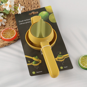 Wholesale Manual Lemon Juicer Squeezer Multi-Function Handheld Fruit Squeezer
