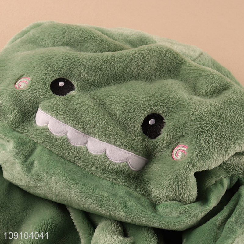 New Arrival Cartoon Dinosaur Cape Plush Dinosaur Hooded Cloak