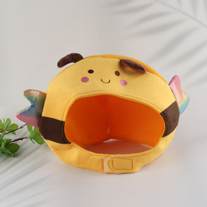 High Quality Cute Plush Bee Hat Photo Props for Kids Adults