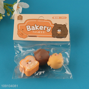 Factory Price Cute Erasers 3D Pencil Erasers Students School Supplies