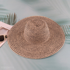 Online Wholesale Women's Straw Hat Summer Beach Sun Hat