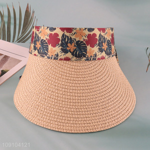 New Product Women Sun Visor Hat Summer Beach Sun Hat