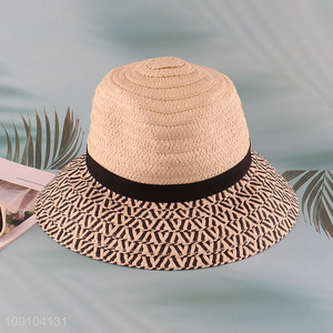 Factory Price Women's Straw Hat Sun Protection Summer Hat