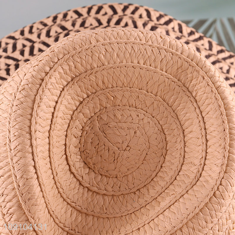 Factory Price Women's Straw Hat Sun Protection Summer Hat