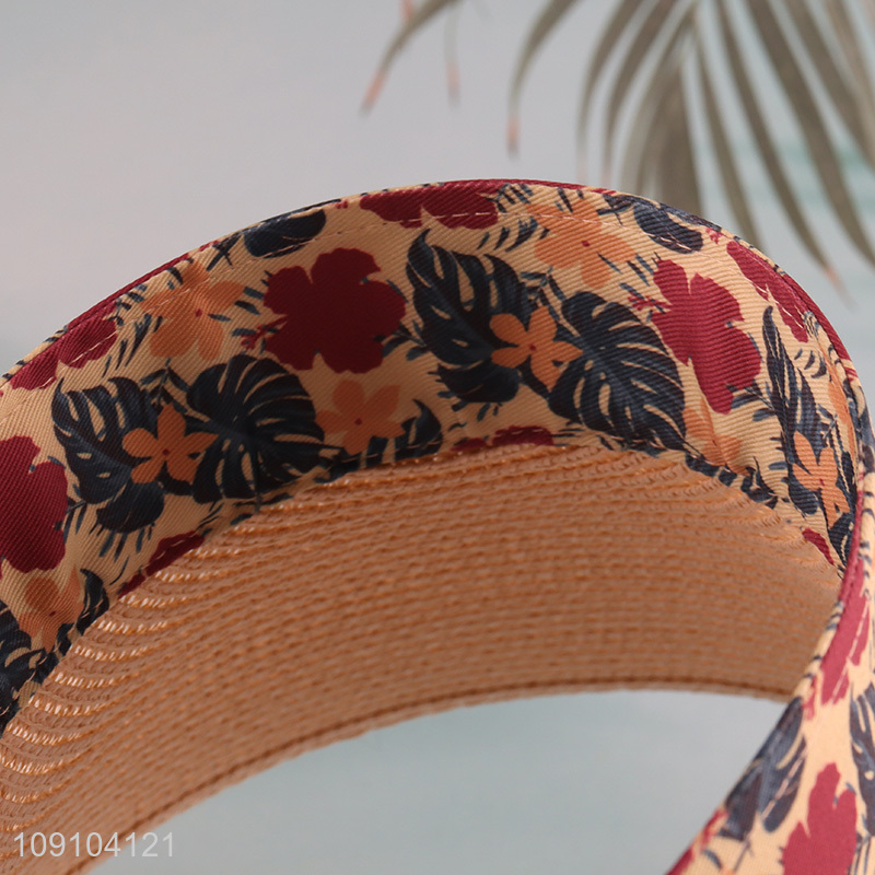New Product Women Sun Visor Hat Summer Beach Sun Hat