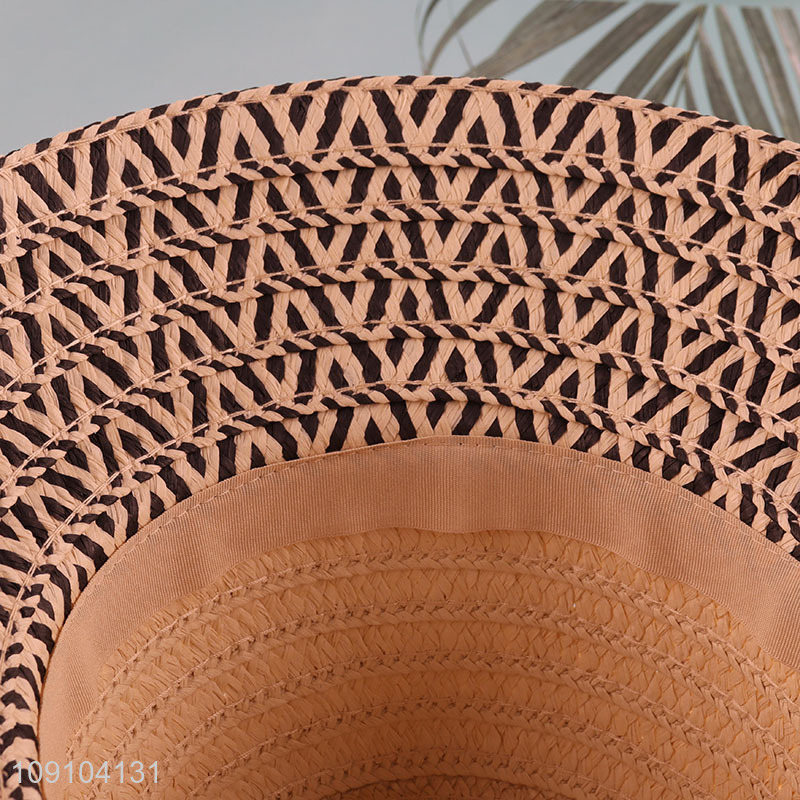 Factory Price Women's Straw Hat Sun Protection Summer Hat