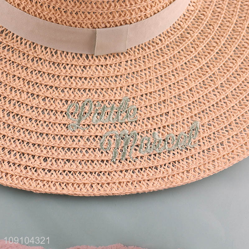 Online Wholesale Women's Straw Hat Wide Brim Sun Hat for Travel