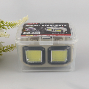 New Arrival Waterproof USB Rechargeable Super Bright Head Lamp for Outdoor Camping