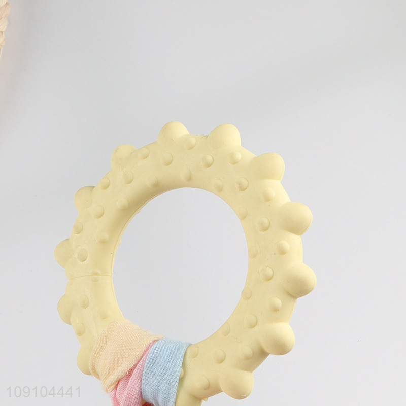 China factory bite-resistant pet chew toy pet teething toy