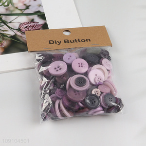 China factory resin DIY manual decorative button for clothing accessories