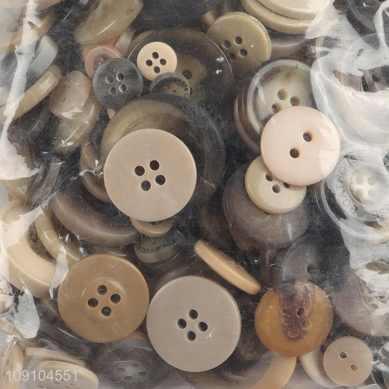 Factory price resin DIY manual decorative button for garment accessories