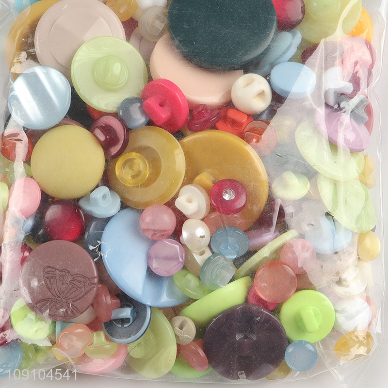 China products colorful round DIY manual decorative button