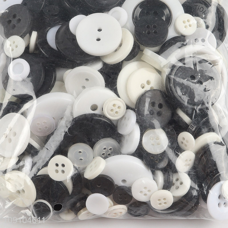 Low price round resin DIY manual decorative button set for sale