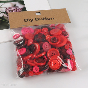 Top products resin round DIY manual decorative button for garment accessories